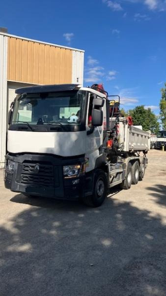Renault Gamme T 480 - Kravas automašīna pašizgāzējs, Kravas auto ar manipulatoru: foto 1 Renault Gamme T 480 - Kravas automašīna pašizgāzējs, Kravas auto ar manipulatoru: foto 1