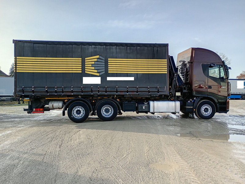 Iveco AS260S42Y/FS - Kravas automašīna ar tentu, Kravas auto ar manipulatoru: foto 2 Iveco AS260S42Y/FS - Kravas automašīna ar tentu, Kravas auto ar manipulatoru: foto 2