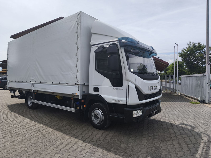 Iveco Eurocargo 75-210 Plane 3-Sitzer 4x2 Euro 6 LBW (20) - Kravas automašīna ar tentu: foto 2 Iveco Eurocargo 75-210 Plane 3-Sitzer 4x2 Euro 6 LBW (20) - Kravas automašīna ar tentu: foto 2