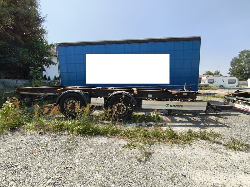 Krone Fahrgestell BDF ZZ 18XF0 DC07CLNF - Piekabe šasija: foto 4 Krone Fahrgestell BDF ZZ 18XF0 DC07CLNF - Piekabe šasija: foto 4