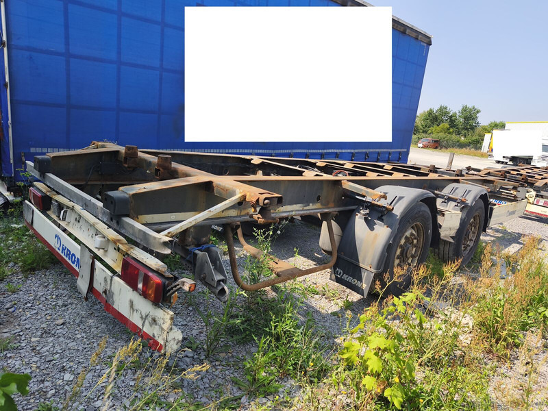 Krone Fahrgestell BDF ZZ 18XF0 DC07CLNF - Piekabe šasija: foto 5 Krone Fahrgestell BDF ZZ 18XF0 DC07CLNF - Piekabe šasija: foto 5