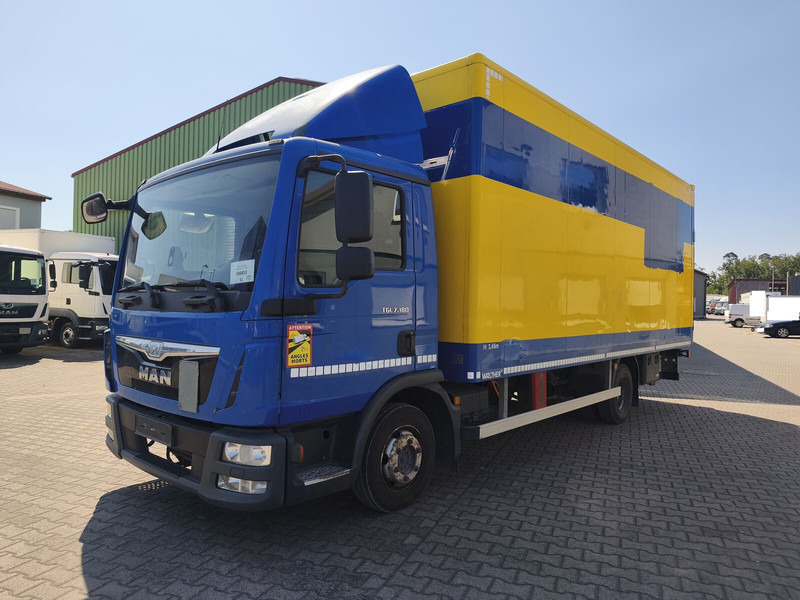 MAN TGL 7.180 8.180 - Kravas automašīna ar slēgto virsbūvi: foto 1 MAN TGL 7.180 8.180 - Kravas automašīna ar slēgto virsbūvi: foto 1