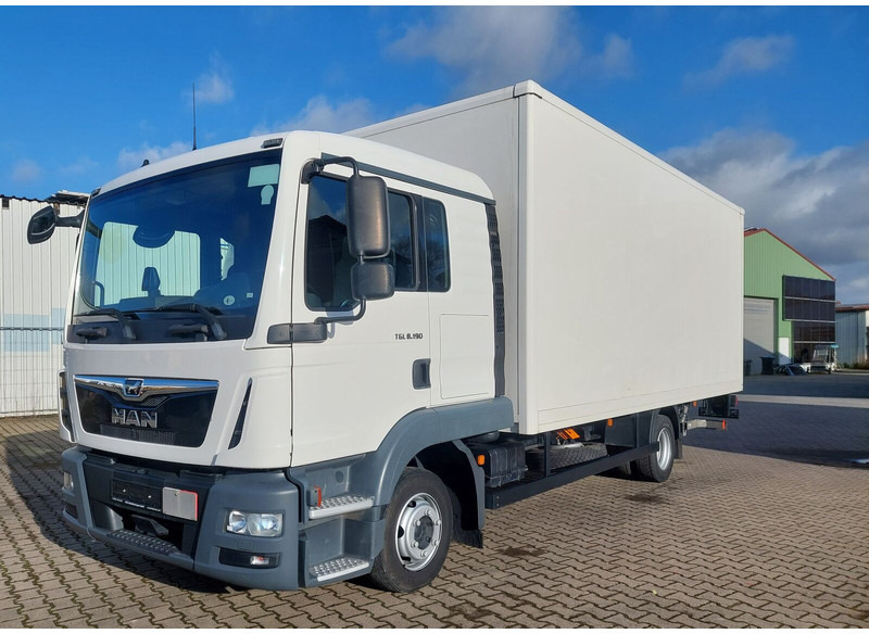 MAN TGL 8.190 L gFH Koffer LBW AHK (25) TÜV NEU - Kravas automašīna ar slēgto virsbūvi: foto 1 MAN TGL 8.190 L gFH Koffer LBW AHK (25) TÜV NEU - Kravas automašīna ar slēgto virsbūvi: foto 1