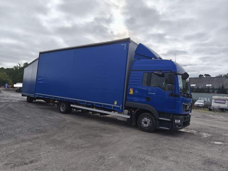 MAN TGL 8.220 Plane Jumbo Gardine Euro6 4x2 (10) - Kravas automašīna ar tentu: foto 2 MAN TGL 8.220 Plane Jumbo Gardine Euro6 4x2 (10) - Kravas automašīna ar tentu: foto 2