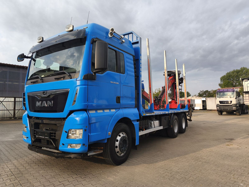 MAN TGX 26.500 Holz-LKW Euro6 6x4 Holztransporter m Palfinger (16) - Kokvedējs, Kravas auto ar manipulatoru: foto 1 MAN TGX 26.500 Holz-LKW Euro6 6x4 Holztransporter m Palfinger (16) - Kokvedējs, Kravas auto ar manipulatoru: foto 1