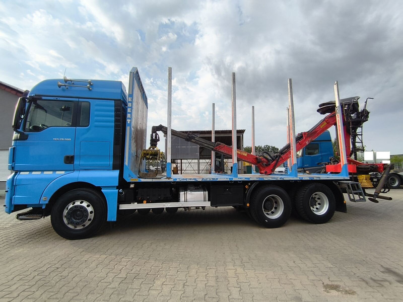 MAN TGX 26.500 Holz-LKW Euro6 6x4 Holztransporter m Palfinger (16) - Kokvedējs, Kravas auto ar manipulatoru: foto 5 MAN TGX 26.500 Holz-LKW Euro6 6x4 Holztransporter m Palfinger (16) - Kokvedējs, Kravas auto ar manipulatoru: foto 5