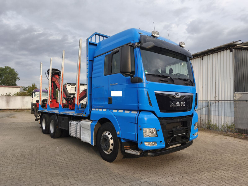 MAN TGX 26.500 Holz-LKW Euro6 6x4 Holztransporter m Palfinger (16) - Kokvedējs, Kravas auto ar manipulatoru: foto 2 MAN TGX 26.500 Holz-LKW Euro6 6x4 Holztransporter m Palfinger (16) - Kokvedējs, Kravas auto ar manipulatoru: foto 2