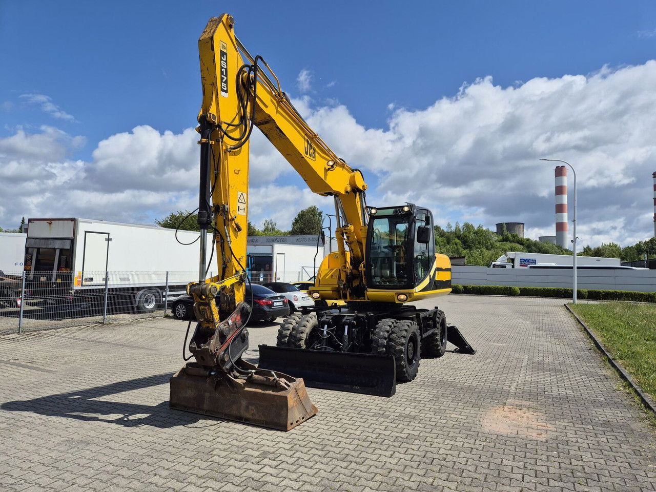 JCB JS 175 W / NEW Tire / 1 Owner / Serviced - Riteņu ekskavators: foto 5 JCB JS 175 W / NEW Tire / 1 Owner / Serviced - Riteņu ekskavators: foto 5