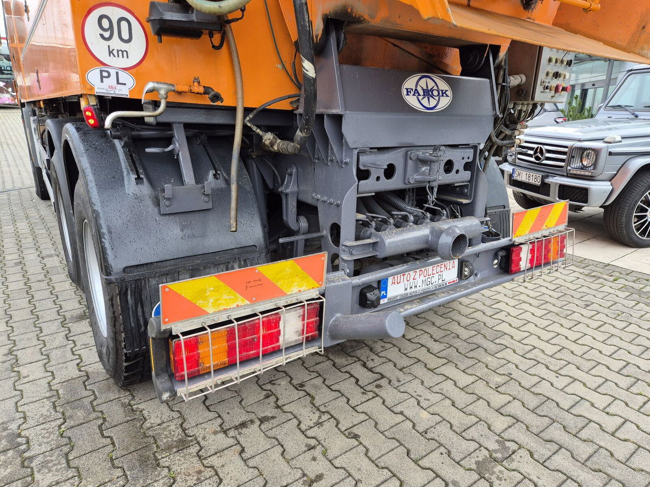Asenizācijas mašīna Mercedes-Benz Actros 3344 /6X6 / Wiedemann / Works Great / NO Rust / capt8m3+: foto 19