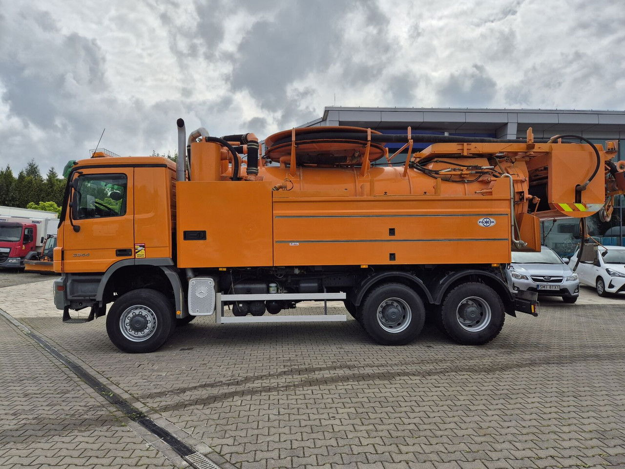 Asenizācijas mašīna Mercedes-Benz Actros 3344 /6X6 / Wiedemann / Works Great / NO Rust / capt8m3+: foto 11
