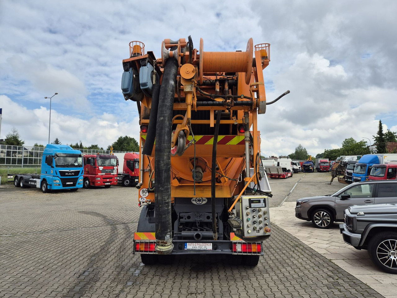 Asenizācijas mašīna Mercedes-Benz Actros 3344 /6X6 / Wiedemann / Works Great / NO Rust / capt8m3+: foto 8