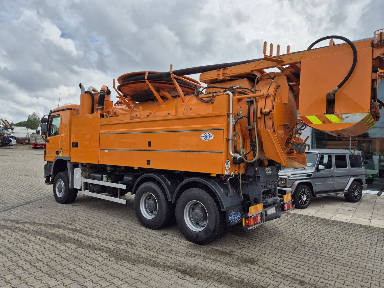 Asenizācijas mašīna Mercedes-Benz Actros 3344 /6X6 / Wiedemann / Works Great / NO Rust / capt8m3+: foto 10