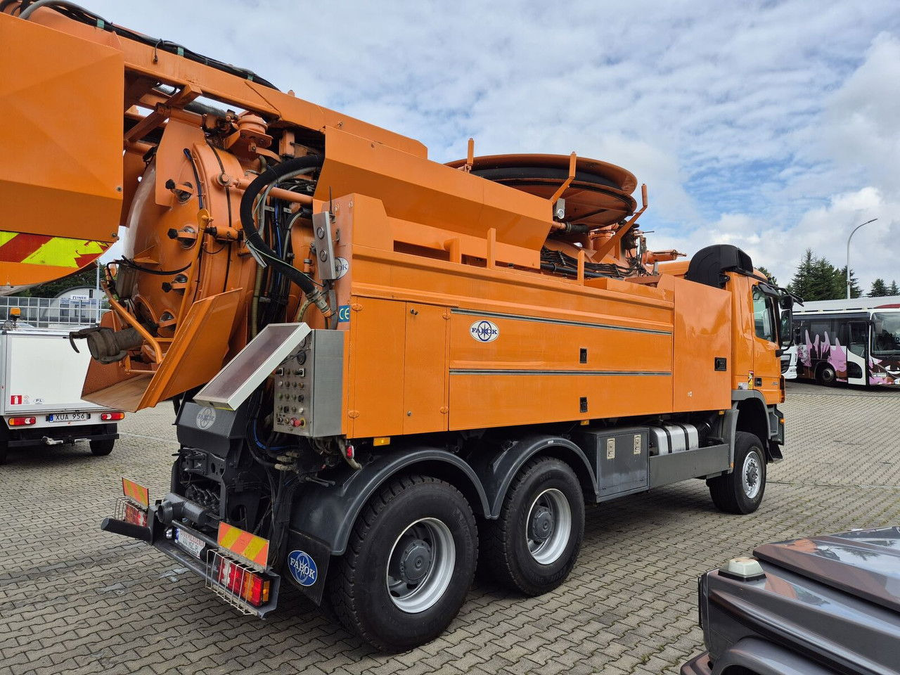 Asenizācijas mašīna Mercedes-Benz Actros 3344 /6X6 / Wiedemann / Works Great / NO Rust / capt8m3+: foto 6