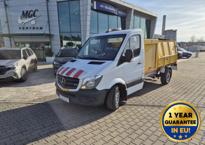 Mercedes-Benz Sprinter 316 CDi Aut. / HUMMEL HU2 / WEBASTO / 1 O - Atkritumu vedējs: foto 1 Mercedes-Benz Sprinter 316 CDi Aut. / HUMMEL HU2 / WEBASTO / 1 O - Atkritumu vedējs: foto 1
