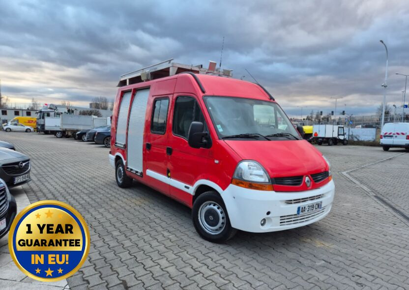 Renault Master 2.5 DCi / Only 25TKM / Like NEW / WE Have 3 THE Same - Ugunsdzēsēju mašīna: foto 2 Renault Master 2.5 DCi / Only 25TKM / Like NEW / WE Have 3 THE Same - Ugunsdzēsēju mašīna: foto 2