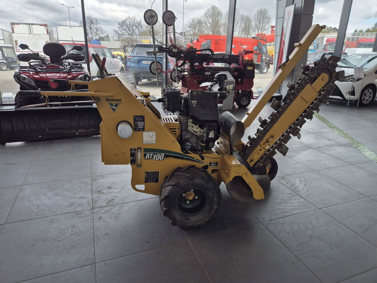 Vermeer RT 100 / Trench SAW / Mini Chain Excavator / IDE AL FOR Cables - Tranšeju racējs: foto 2 Vermeer RT 100 / Trench SAW / Mini Chain Excavator / IDE AL FOR Cables - Tranšeju racējs: foto 2