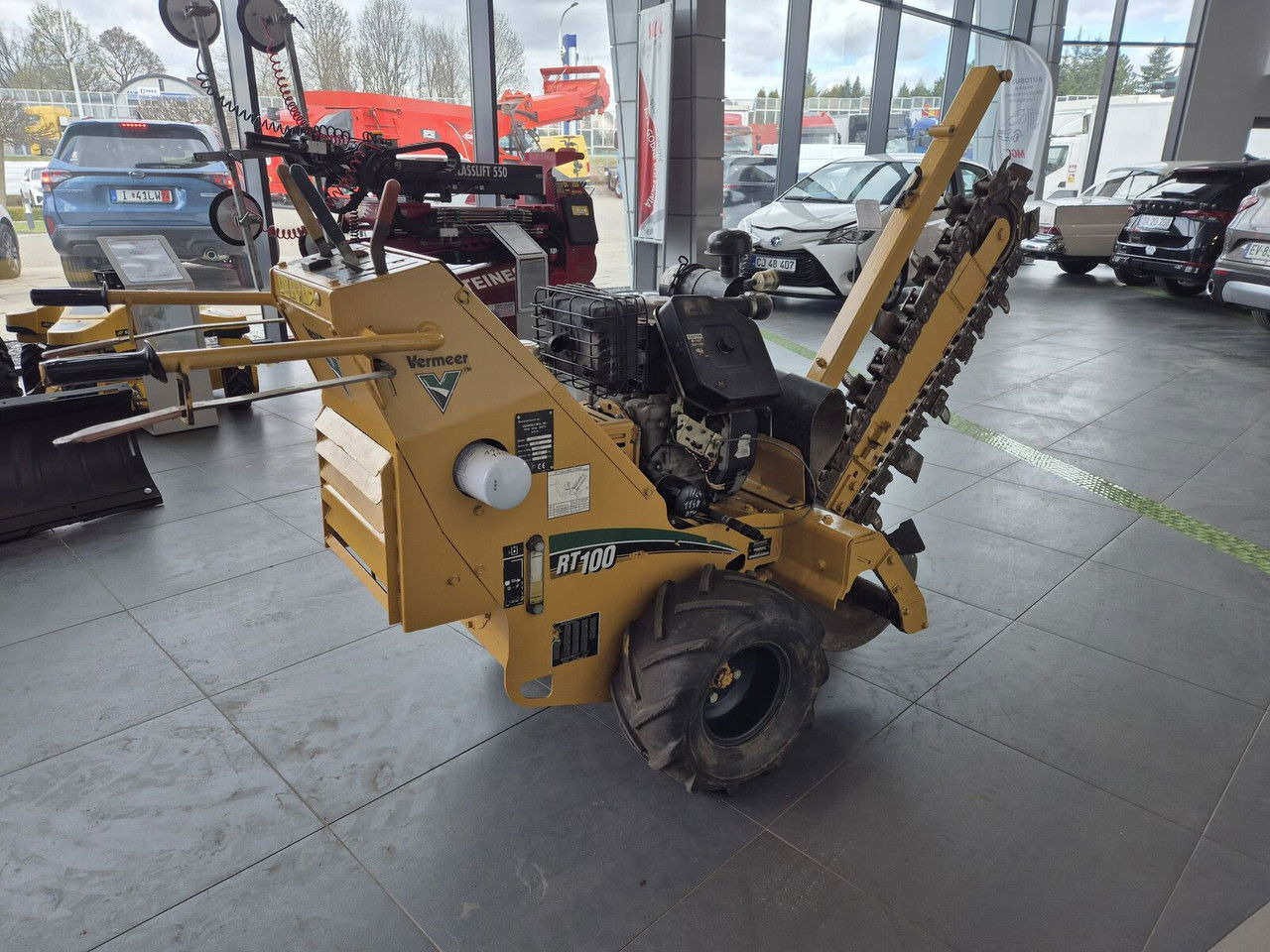 Vermeer RT 100 / Trench SAW / Mini Chain Excavator / IDE AL FOR Cables - Tranšeju racējs: foto 1 Vermeer RT 100 / Trench SAW / Mini Chain Excavator / IDE AL FOR Cables - Tranšeju racējs: foto 1