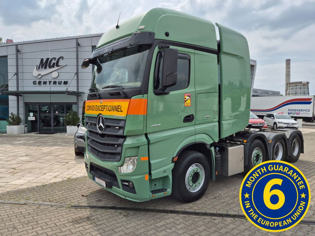 Mercedes-Benz Actros 4163 8X4 / 1 Owner / LOW KM / Super Condition - Vilcējs: foto 1 Mercedes-Benz Actros 4163 8X4 / 1 Owner / LOW KM / Super Condition - Vilcējs: foto 1