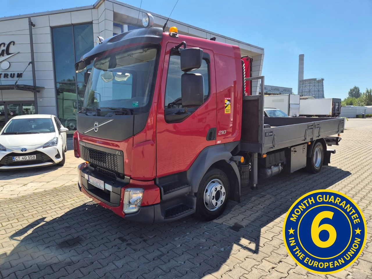 Volvo FL 210 1 Owner / LOW KM / Fassi - Bortu kravas automašīna/ Platforma, Kravas auto ar manipulatoru: foto 1 Volvo FL 210 1 Owner / LOW KM / Fassi - Bortu kravas automašīna/ Platforma, Kravas auto ar manipulatoru: foto 1