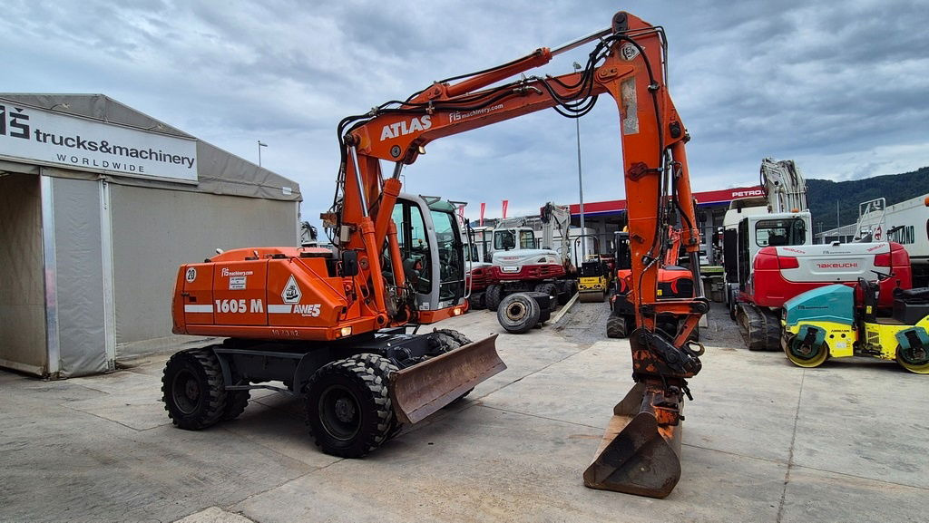 Atlas 1605 - 2005 Year - 2X Buckets - Riteņu ekskavators: foto 2 Atlas 1605 - 2005 Year - 2X Buckets - Riteņu ekskavators: foto 2