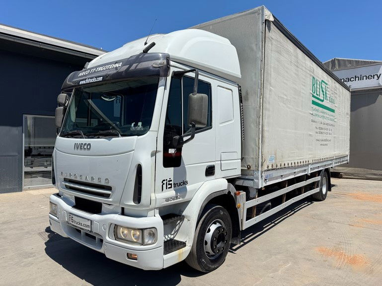 Iveco EuroCargo 160 E24 4X2 tarpaulin - air condition - Kravas automašīna ar tentu: foto 1 Iveco EuroCargo 160 E24 4X2 tarpaulin - air condition - Kravas automašīna ar tentu: foto 1