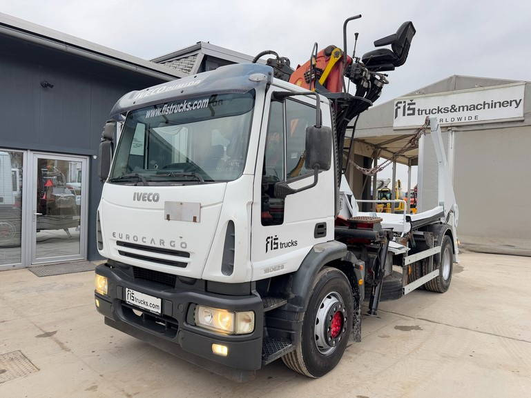 Iveco Eurocargo ML180 E28 4x2 Epsilon 110 - absetz tipper - Konteineru vedējs/ Kravas automašīna ar noņemamā virsbūve: foto 1 Iveco Eurocargo ML180 E28 4x2 Epsilon 110 - absetz tipper - Konteineru vedējs/ Kravas automašīna ar noņemamā virsbūve: foto 1