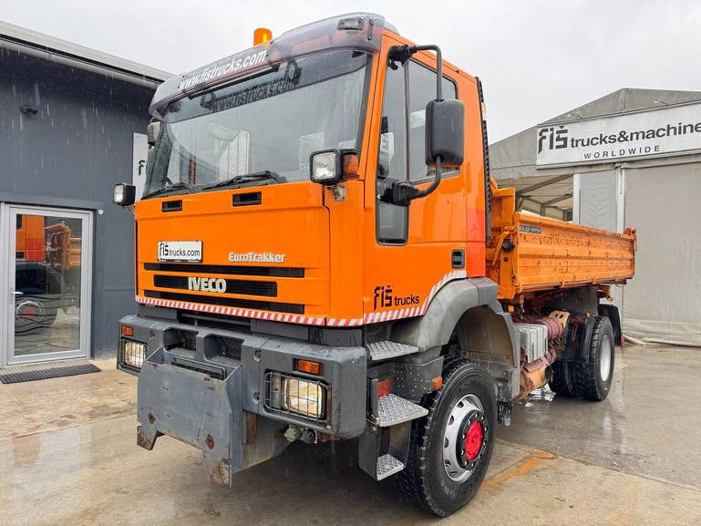 Iveco Eurotrakker 180EH25 4x4 meiller tipper - Kravas automašīna pašizgāzējs: foto 1 Iveco Eurotrakker 180EH25 4x4 meiller tipper - Kravas automašīna pašizgāzējs: foto 1