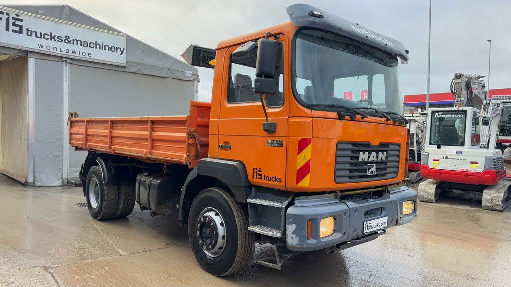 MAN 19.463 4x2 tipper - spring - Kravas automašīna pašizgāzējs: foto 3 MAN 19.463 4x2 tipper - spring - Kravas automašīna pašizgāzējs: foto 3