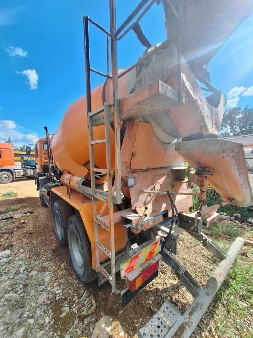 MAN 25.272 6x4 7m3 mixer - Betonvedējs: foto 5 MAN 25.272 6x4 7m3 mixer - Betonvedējs: foto 5