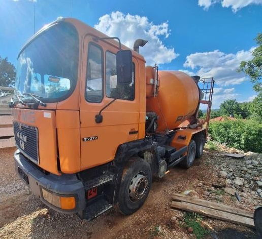 MAN 25.272 6x4 7m3 mixer - Betonvedējs: foto 1 MAN 25.272 6x4 7m3 mixer - Betonvedējs: foto 1