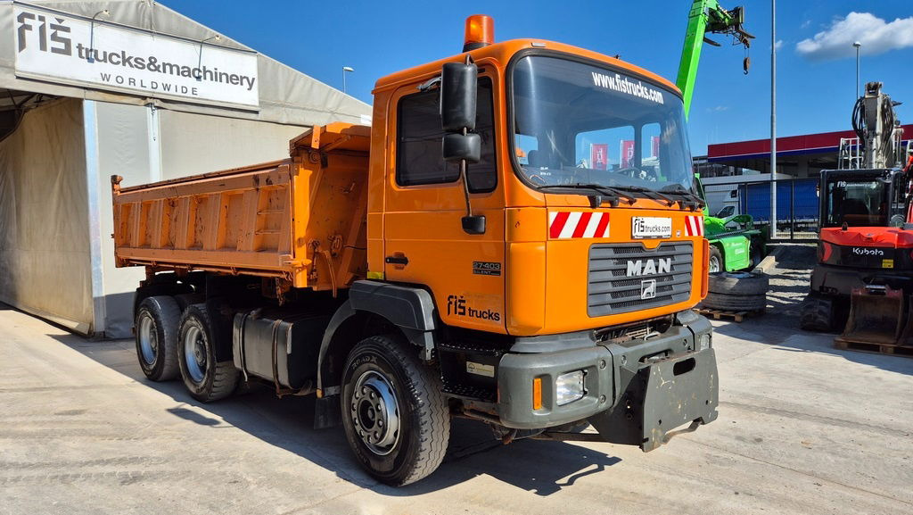 MAN 27.403 DFK 6x4 meiller tipper - spring - Kravas automašīna pašizgāzējs: foto 4 MAN 27.403 DFK 6x4 meiller tipper - spring - Kravas automašīna pašizgāzējs: foto 4