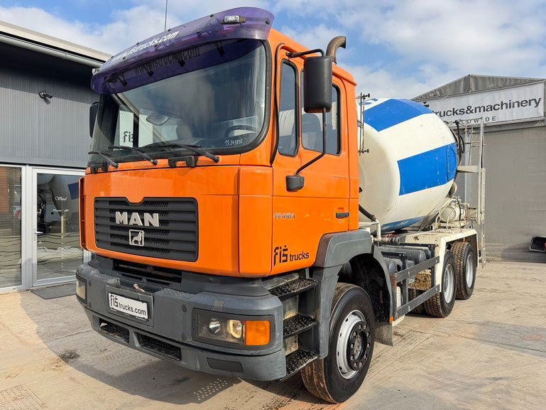 MAN FE 410A 6x4 mixer - 7m3 - euro 3 - Betonvedējs: foto 1 MAN FE 410A 6x4 mixer - 7m3 - euro 3 - Betonvedējs: foto 1