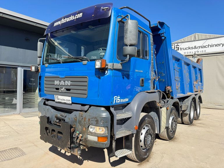 MAN TGA 41.480 8x4 Meiller dumper tipper - ac - Kravas automašīna pašizgāzējs: foto 1 MAN TGA 41.480 8x4 Meiller dumper tipper - ac - Kravas automašīna pašizgāzējs: foto 1