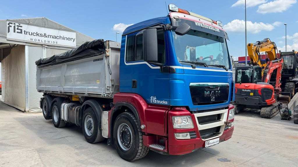 MAN TGS 35.480 8x4 HL-6 bordmatic tipper - euro 5 - Kravas automašīna pašizgāzējs: foto 5 MAN TGS 35.480 8x4 HL-6 bordmatic tipper - euro 5 - Kravas automašīna pašizgāzējs: foto 5