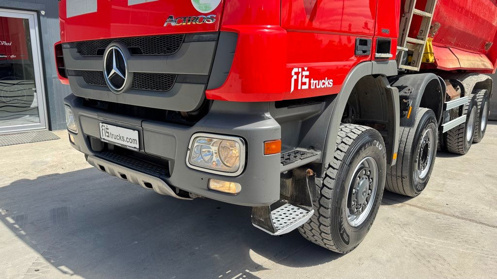 Mercedes-Benz Actros 4141 K 8x6 meiller mulda tipper - air condition - Kravas automašīna pašizgāzējs: foto 2 Mercedes-Benz Actros 4141 K 8x6 meiller mulda tipper - air condition - Kravas automašīna pašizgāzējs: foto 2