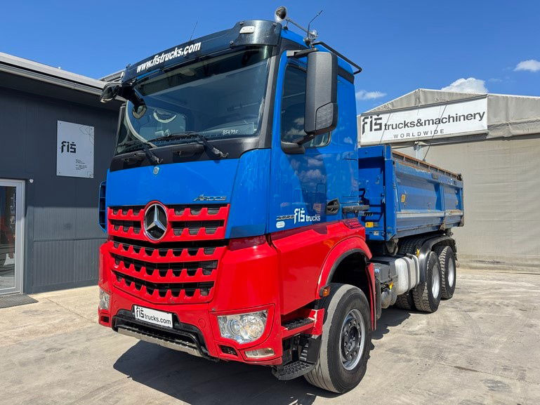 Mercedes-Benz Arocs 2658 6x4 - meiller bordmatic - retarder - Kravas automašīna pašizgāzējs: foto 1 Mercedes-Benz Arocs 2658 6x4 - meiller bordmatic - retarder - Kravas automašīna pašizgāzējs: foto 1