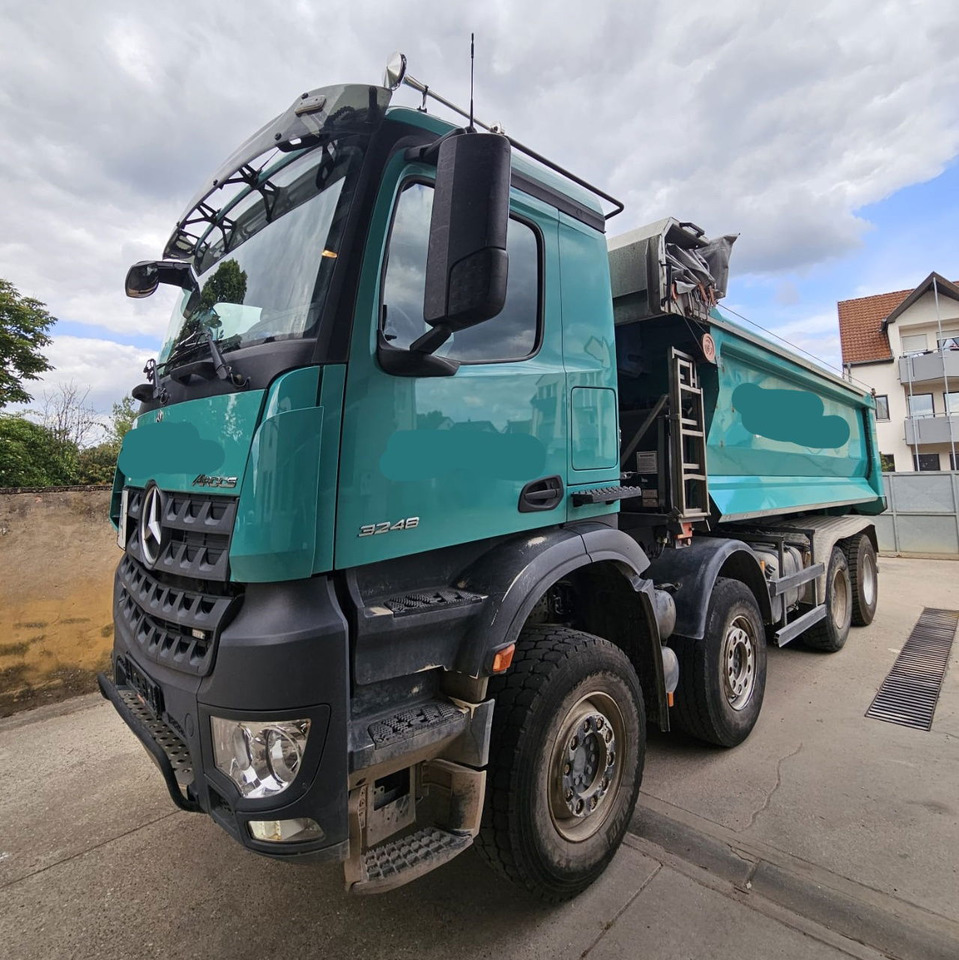 Mercedes-Benz Arocs 3248 8X4 mulda tipper - electric taurpaulin - Kravas automašīna pašizgāzējs: foto 1 Mercedes-Benz Arocs 3248 8X4 mulda tipper - electric taurpaulin - Kravas automašīna pašizgāzējs: foto 1