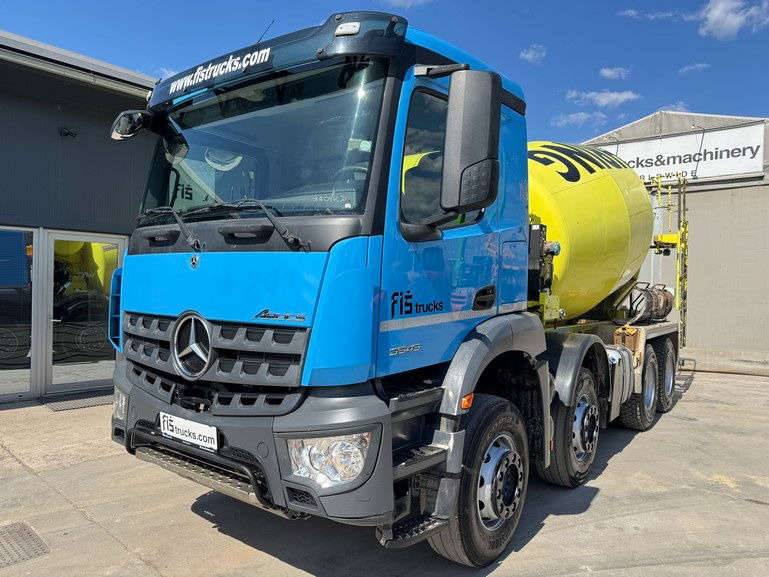 Mercedes-Benz Arocs 3543 8x4 schwing mixer 9m3 - Betonvedējs: foto 1 Mercedes-Benz Arocs 3543 8x4 schwing mixer 9m3 - Betonvedējs: foto 1