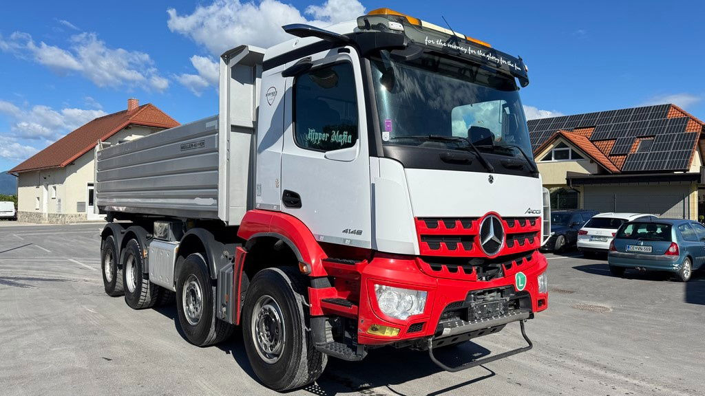 Mercedes-Benz Arocs 4146 8X4 meiller tipper - bordmatic - Kravas automašīna pašizgāzējs: foto 3 Mercedes-Benz Arocs 4146 8X4 meiller tipper - bordmatic - Kravas automašīna pašizgāzējs: foto 3