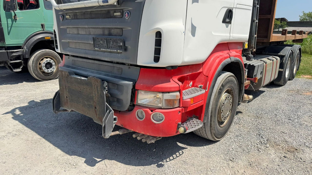 Scania R400 6x2 abroll tipper + plato - Konteineru vedējs/ Kravas automašīna ar noņemamā virsbūve: foto 2 Scania R400 6x2 abroll tipper + plato - Konteineru vedējs/ Kravas automašīna ar noņemamā virsbūve: foto 2