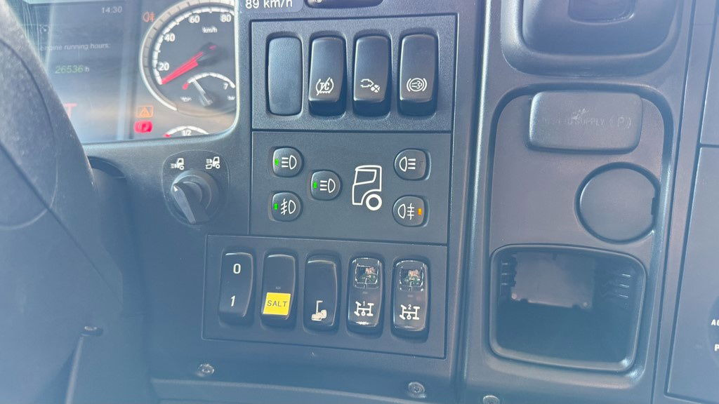 Konteineru vedējs/ Kravas automašīna ar noņemamā virsbūve Scania R400 6x4 abroll tipper + plato: foto 30