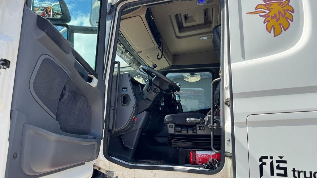 Konteineru vedējs/ Kravas automašīna ar noņemamā virsbūve Scania R400 6x4 abroll tipper + plato: foto 25