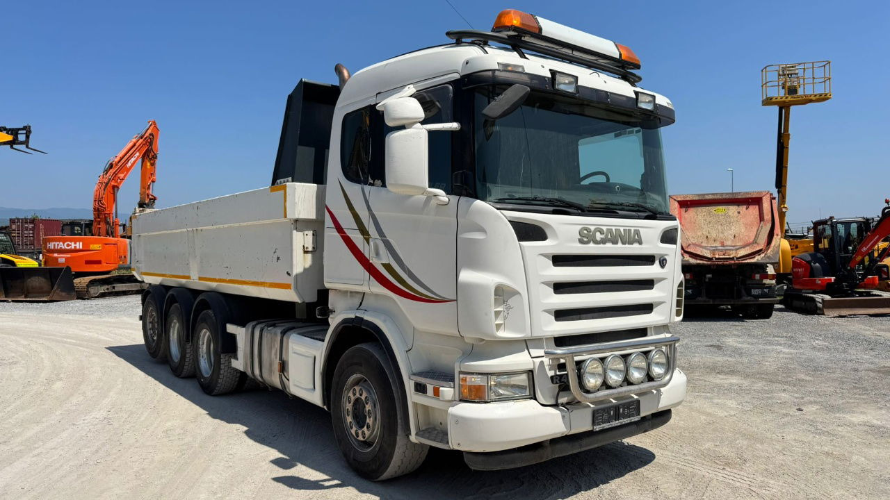 Scania R480 8x4 tipper - lifitng axle - Kravas automašīna pašizgāzējs: foto 2 Scania R480 8x4 tipper - lifitng axle - Kravas automašīna pašizgāzējs: foto 2