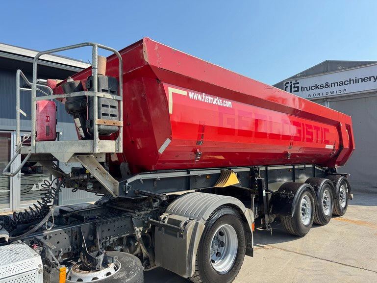 Schwarzmüller 3-Axle Tipper Trailer - hardox - Puspiekabe pašizgāzējs: foto 1 Schwarzmüller 3-Axle Tipper Trailer - hardox - Puspiekabe pašizgāzējs: foto 1