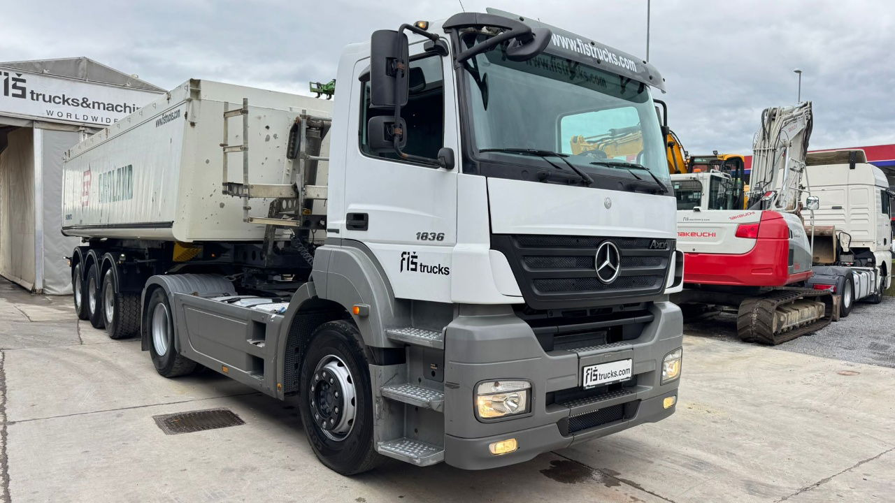 Mercedes-Benz Axor 1836 4x2 tipper hydraulics - Vilcējs: foto 3 Mercedes-Benz Axor 1836 4x2 tipper hydraulics - Vilcējs: foto 3