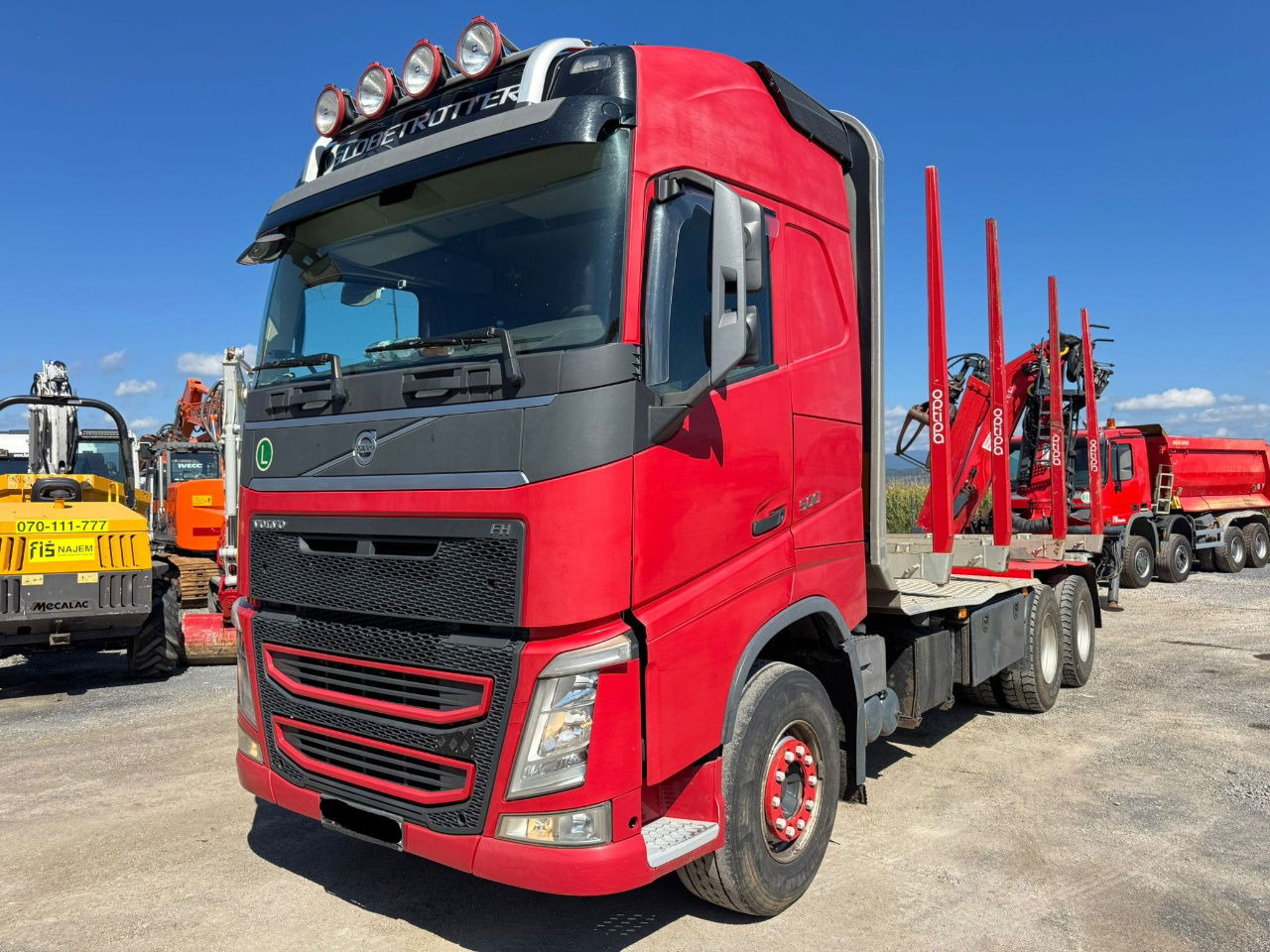 Volvo FH 500 6x4 forest truck - Epsilon 110Z - scissors 2013 - forest truck - 6x4 - EU truck - Konteineru vedējs/ Kravas automašīna ar noņemamā virsbūve: foto 1 Volvo FH 500 6x4 forest truck - Epsilon 110Z - scissors 2013 - forest truck - 6x4 - EU truck - Konteineru vedējs/ Kravas automašīna ar noņemamā virsbūve: foto 1