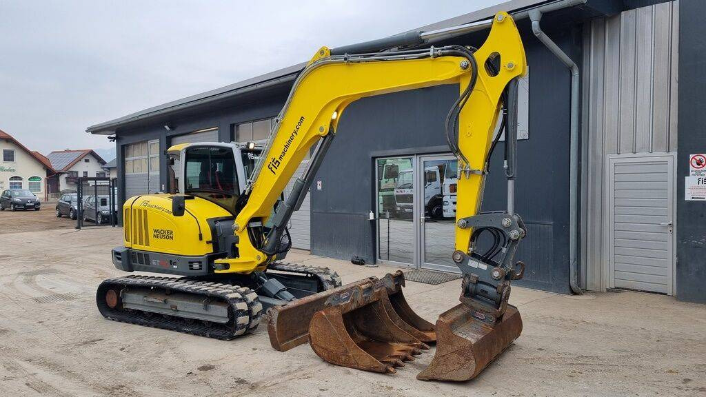 WACKER NEUSON ET90 - Powertilt - 3X Buckets - 2018 Year - Camera - Mini-ekskavators: foto 4 WACKER NEUSON ET90 - Powertilt - 3X Buckets - 2018 Year - Camera - Mini-ekskavators: foto 4