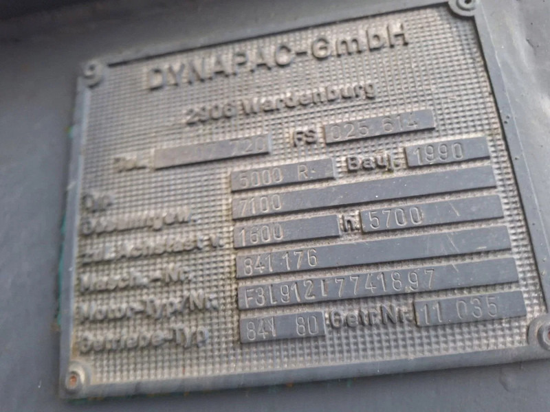 Dynapac 5000R - Asfalta ieklāšanas tehnika: foto 5 Dynapac 5000R - Asfalta ieklāšanas tehnika: foto 5