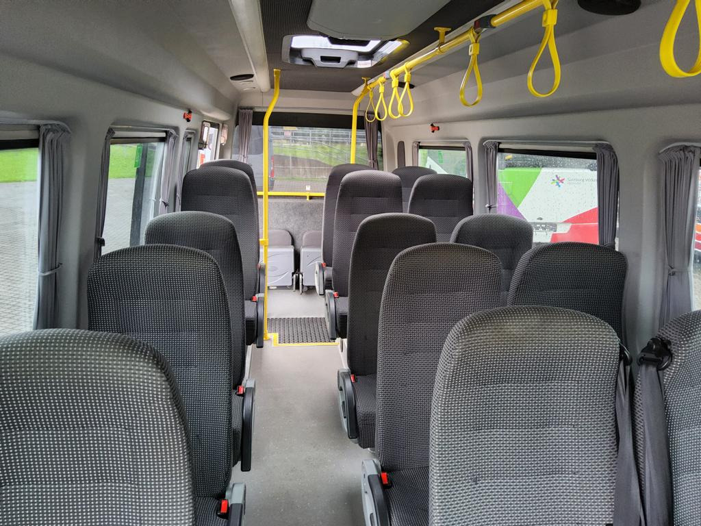 Mikroautobuss, Pasažieru furgons Mercedes Benz Sprinter City Niederflur 906BB50 Tauschmotor!! / 6 Gang / Klima: foto 9