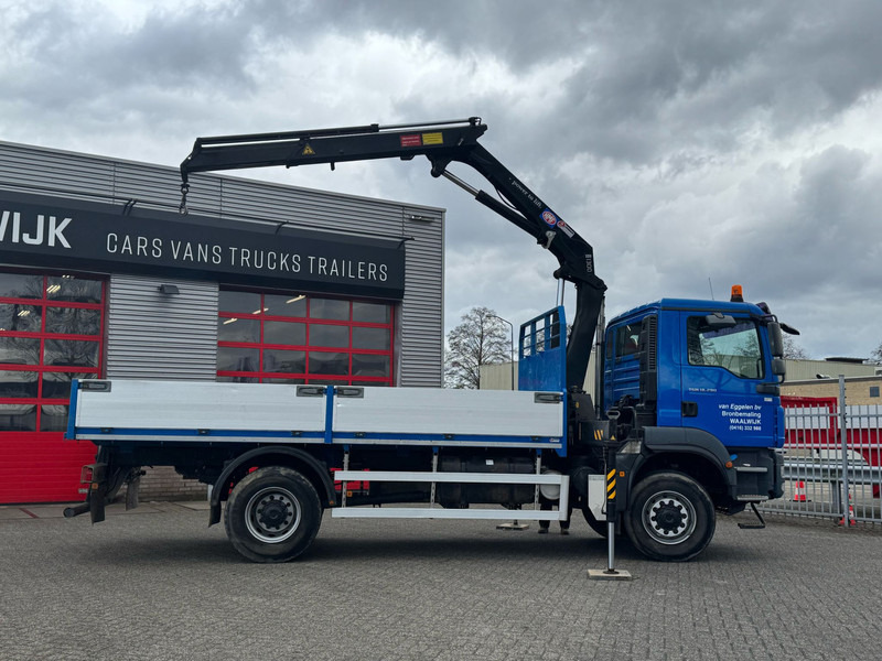 MAN TGM 18-290 4x4 Kraan met Open laadbak HMF Kraan 13 T - Kravas auto ar manipulatoru: foto 2 MAN TGM 18-290 4x4 Kraan met Open laadbak HMF Kraan 13 T - Kravas auto ar manipulatoru: foto 2